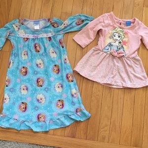 Frozen nightgown Carter’s sleepwear and Elsa top